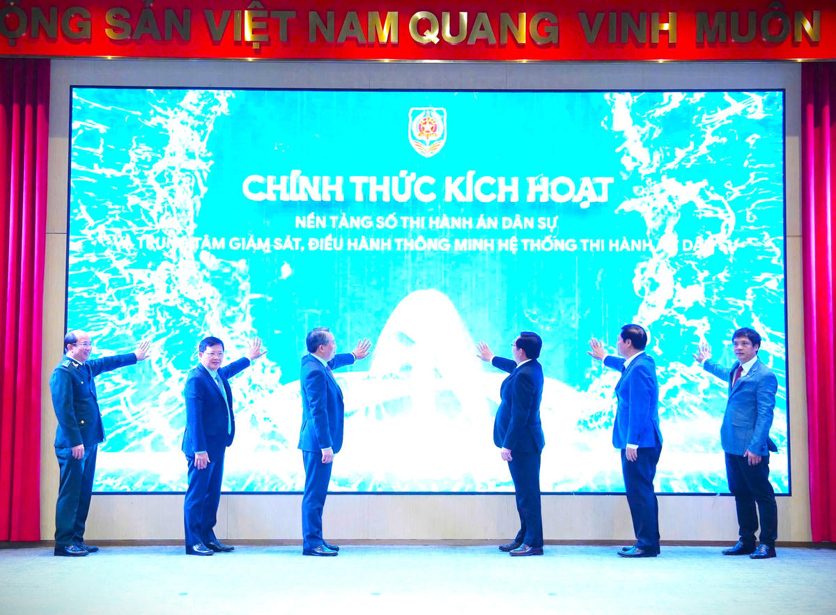 Nền tảng số: Cuộc cách mạng trong công tác thi hành án dân sự