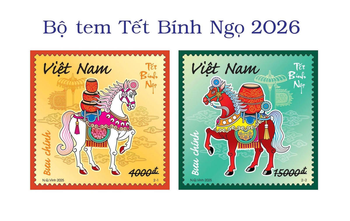 Phát hành bộ tem “Tết Bính Ngọ”