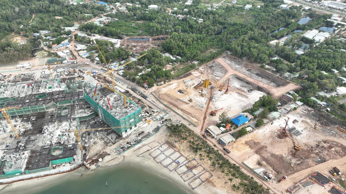 Mặt bằng sạch bàn giao tới đâu, nhà đầu tư triển khai tới đó để kịp tiến độ dự án