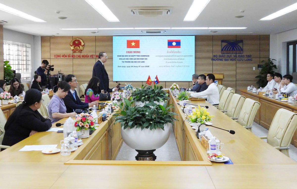 Quang cảnh buổi làm việc. Ảnh NVD