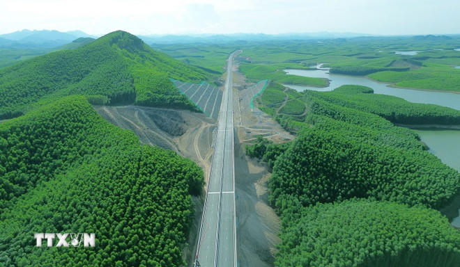Cao tốc Bắc-Nam. (Ảnh: Quốc Khánh/TTXVN).