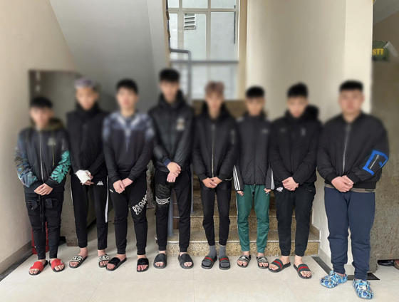 Các đối tượng trong vụ việc. Ảnh: CACC.