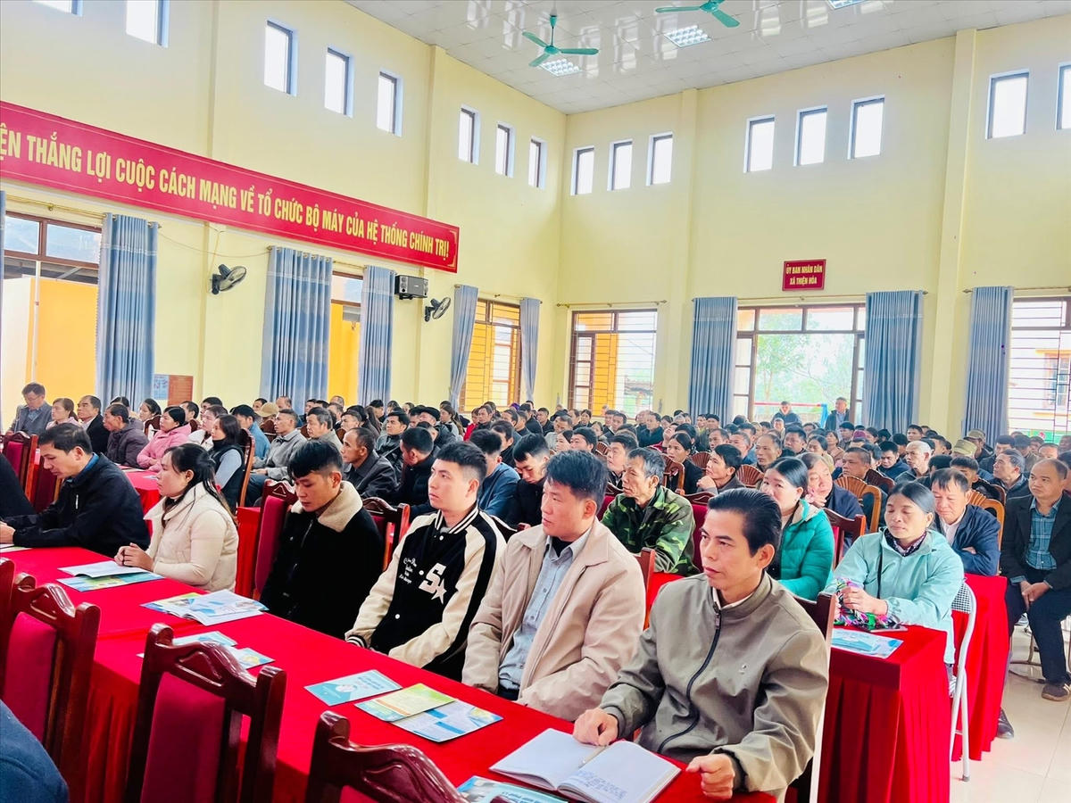 Các buổi tuyên truyền được tổ chức thường xuyên, liên tục đã cho thấy tính hiệu quả rõ rệt