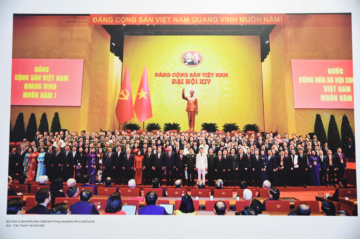 Triển lãm là sự kiện ý nghĩa chào mừng thành công của Đại hội Đảng lần thứ XIV, chào Xuân mới Bính Ngọ, mừng Năm mới 2026. Ảnh: Phạm Sỹ.