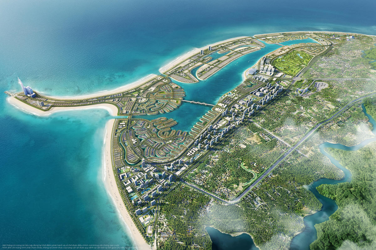 Nhiều dự án đang được đầu tư tại Cần Giờ. Ảnh: Đ.H