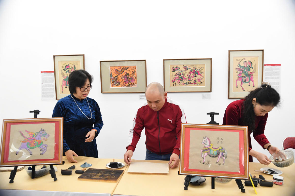 Không gian trải nghiệm. Ảnh: Phạm Sỹ.