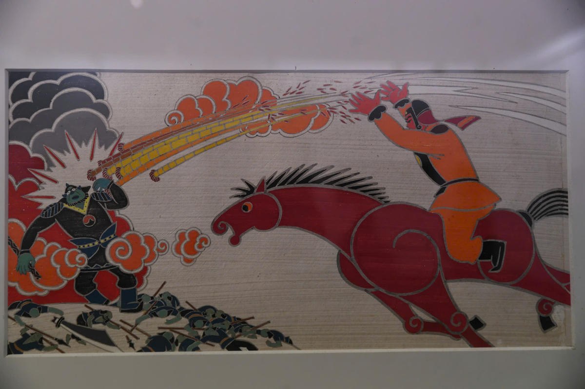 Hình tượng ngựa gắn liền với tinh thần anh hùng và ý chí dân tộc quật cường. Ảnh: Phạm Sỹ.