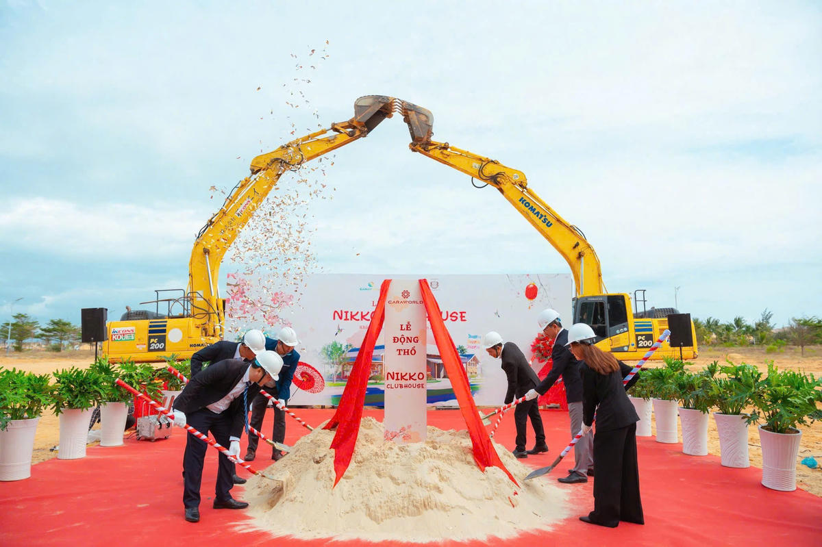 Động thổ Nikko Clubhouse tại phân khu Parasol Premium.
