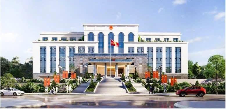 Trụ sở UBND tỉnh Lào Cai. Ảnh: laocai.gov.vn.