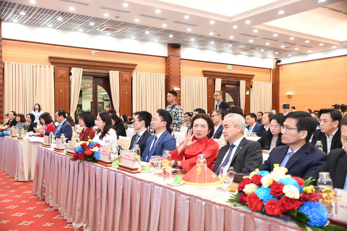 Đại biểu dự họp báo&nbsp;giới thiệu về Năm Du lịch quốc gia - Gia Lai 2026. Ảnh: Phạm Sỹ.