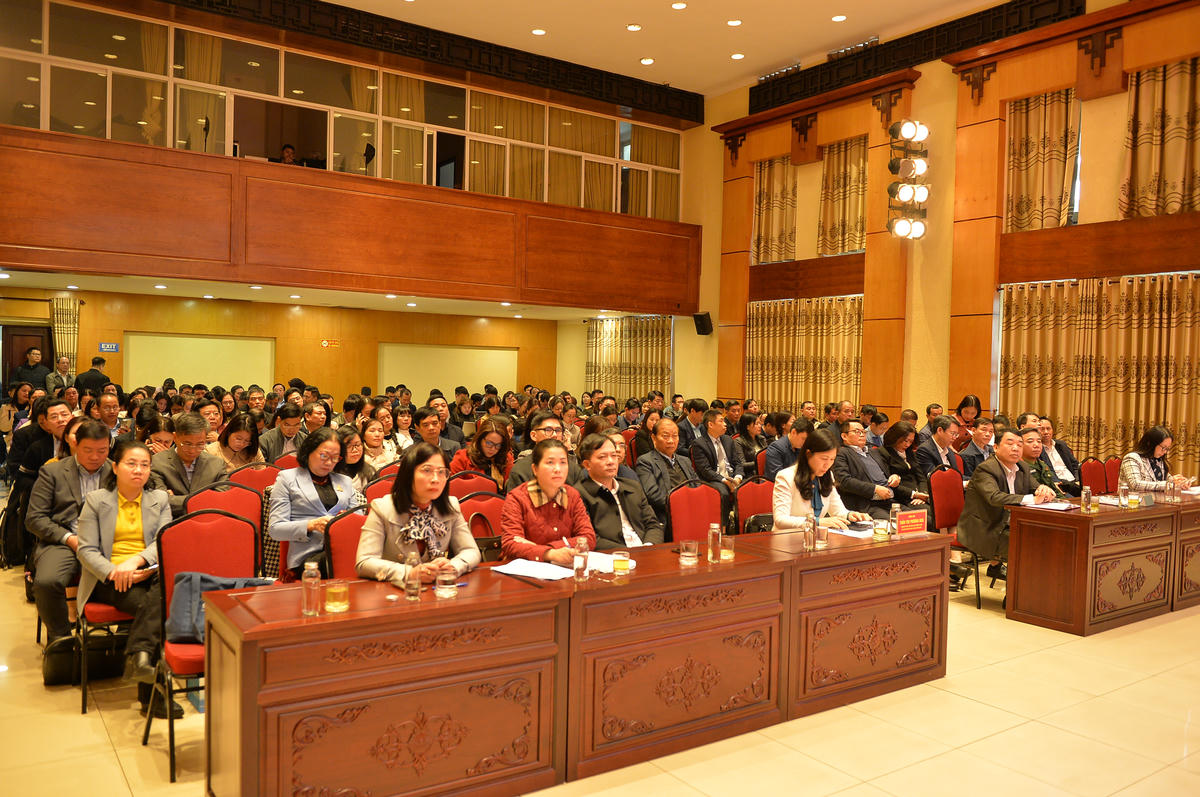 Quang cảnh hội nghị. Ảnh: PV