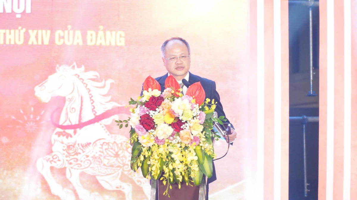Ông Nguyễn Trọng Vĩnh phát biểu tại buổi khai mạc
