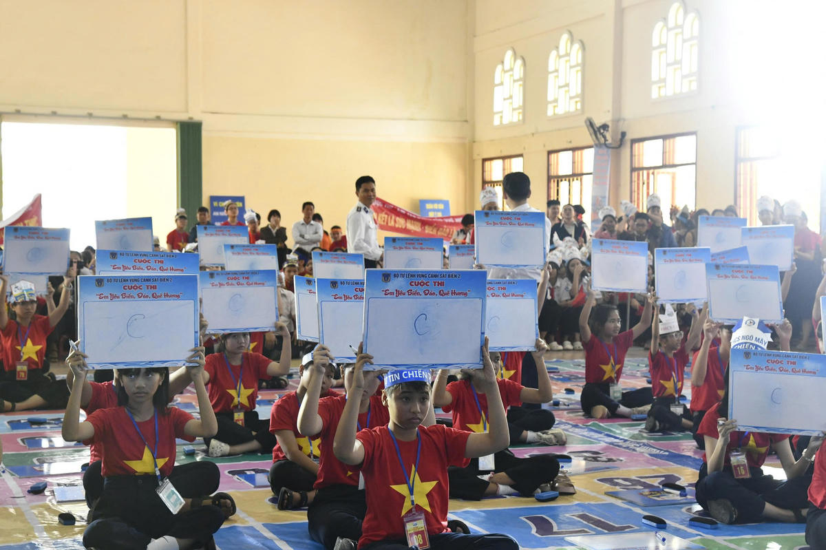 Sổi nổi, hào hứng là không khí trong các phần tranh tài của các thí sinh. Ảnh: CV.