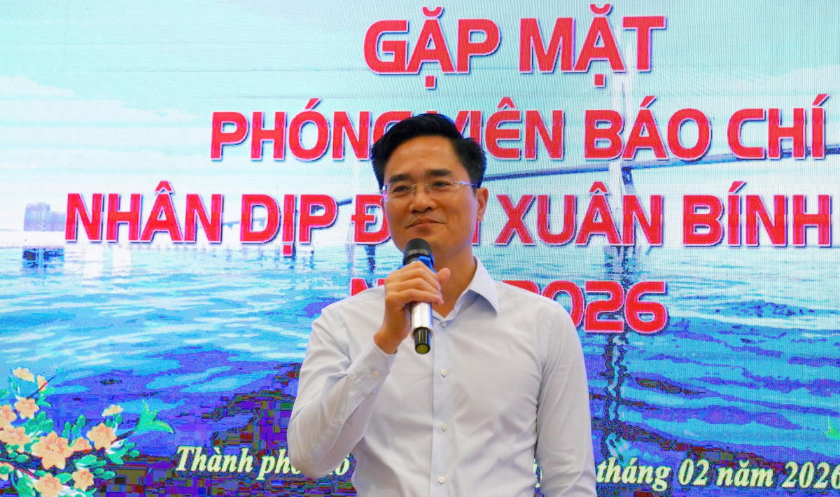 Ông Trần Quang Lâm, Giám đốc Sở Xây dựng TP Hồ Chí Minh phát biểu tại buổi họp. Ảnh: Đ.Xá.