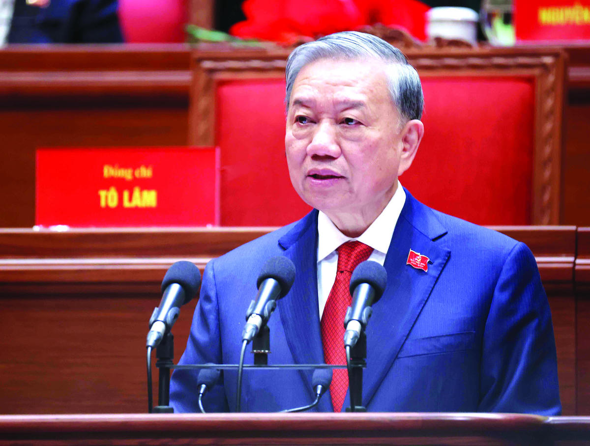 Tổng Bí thư Tô Lâm.