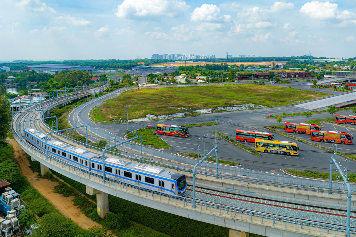TP Hồ Chí Minh thống nhất tỉnh Đồng Nai chủ trì thực hiện dự án kéo dài tuyến metro Bến Thành – Suối Tiên đến Trung tâm hành chính tỉnh Đồng Nai và Cảng hàng không quốc tế Long Thành. Ảnh: C.H.