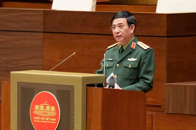 Đại tướng Phan Văn Giang, Bộ trưởng Bộ Quốc phòng truyền đạt tại hội nghị