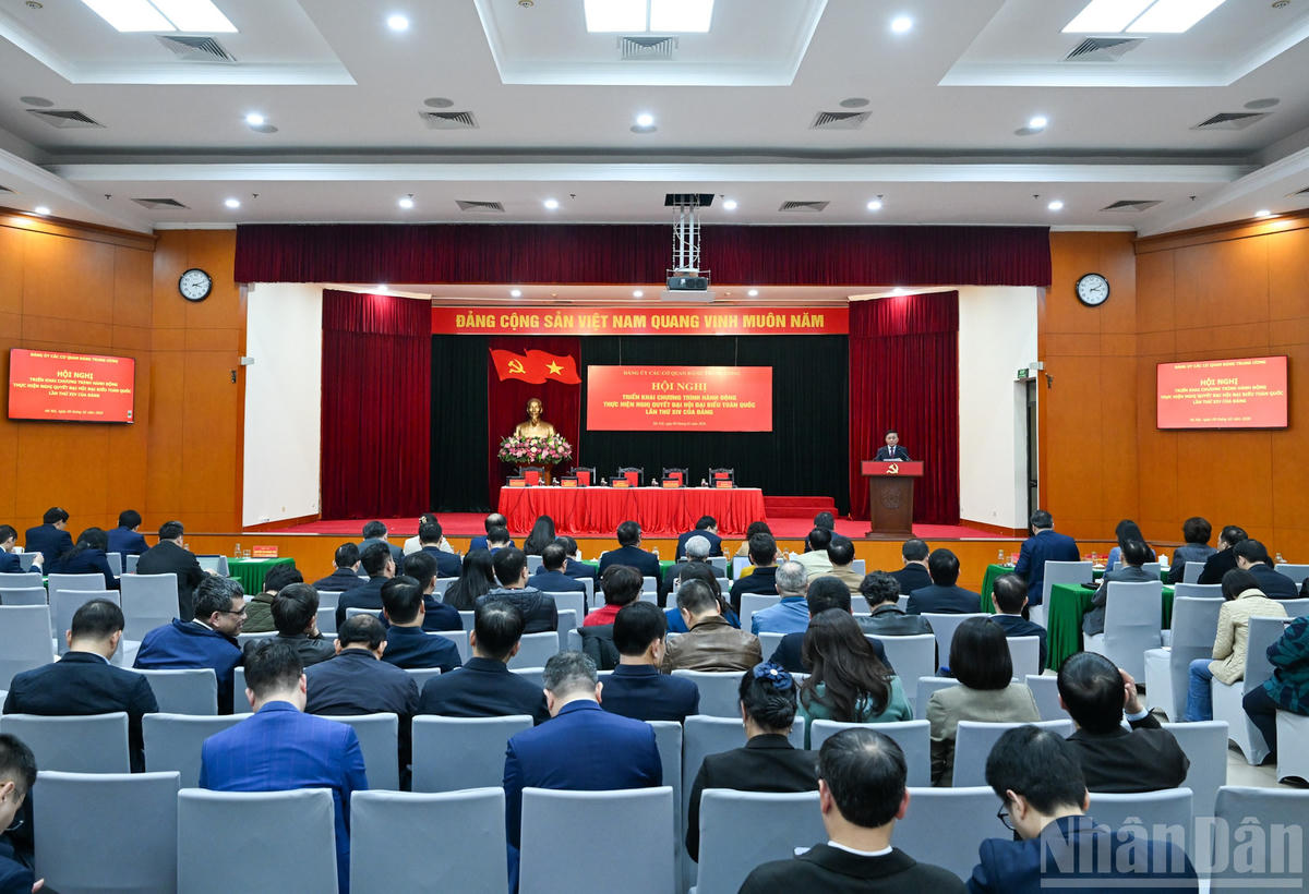 Quang cảnh hội nghị. (Ảnh: DUY LINH)