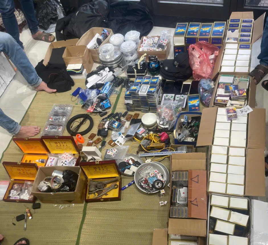 Tang vật của vụ án. Ảnh: CV.