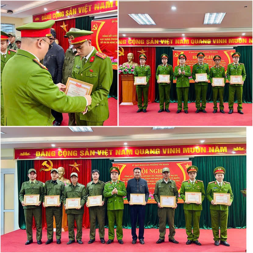 Với nhiều nỗ lực trong công tác đấu tranh, phòng ngừa tội phạm, nhiều cá nhân, tập thể đã biểu dương và khen thưởng. Ảnh: TL
