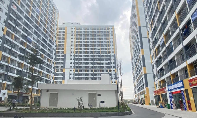 Khu nhà ở xã hội Evergreen Bắc Giang, tỉnh Bắc Ninh. Ảnh: Cổng thông tin điện tử Bắc Ninh

