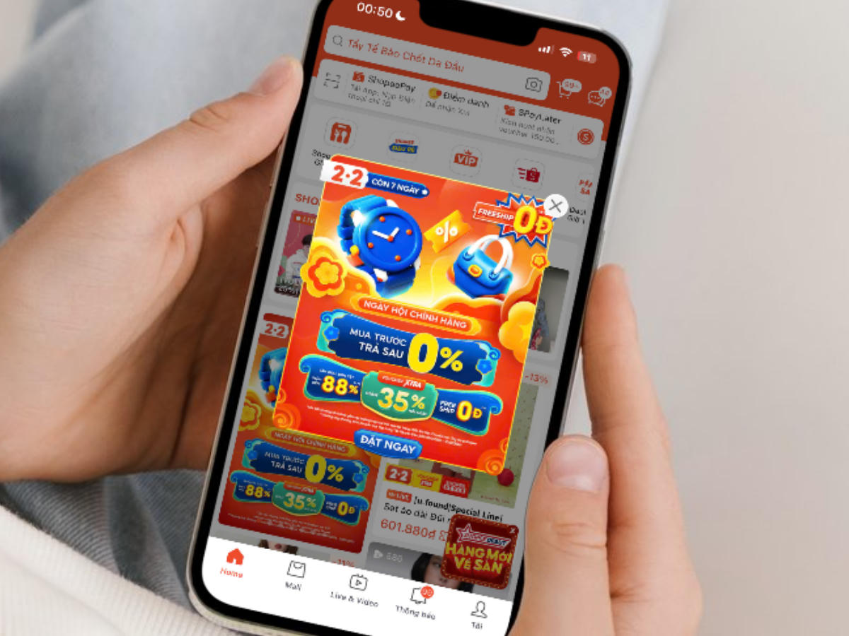 Shopee triển khai nhiều chương trình mua sắm đáp ứng đa dạng nhu cầu chuẩn bị Tết Bính Ngọ của người dùng.