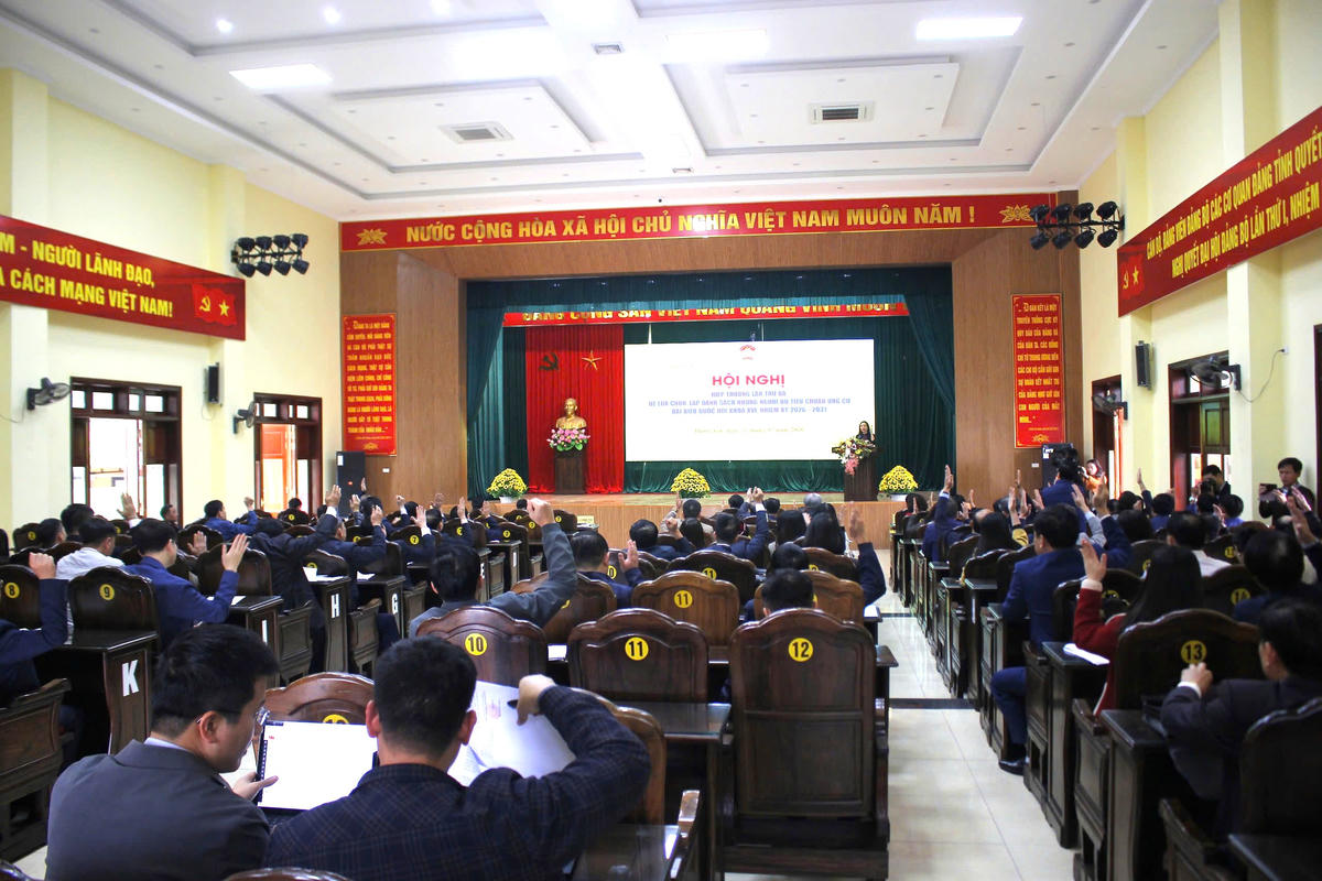 Quang cảnh hội nghị. Ảnh: Duy Hưng.