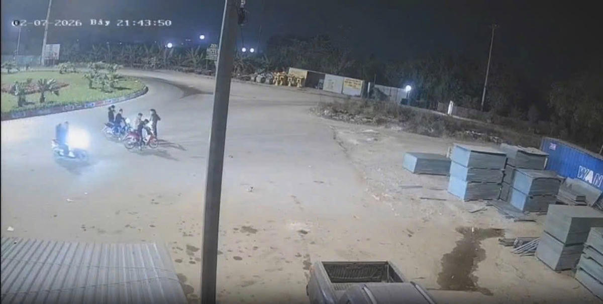 Hiện trường vụ sảy ra vụ cướp. Ảnh: Công an tỉnh Phú Thọ.