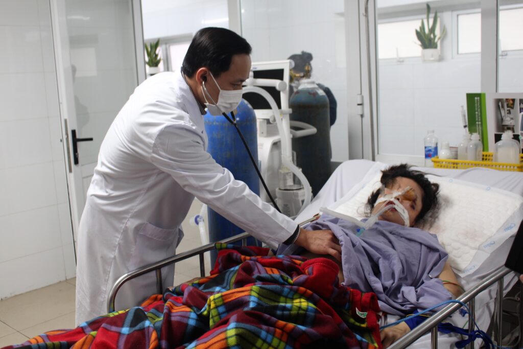 Bệnh nhân nhập viện vì tại nạn thương tích tại khoa Cấp cứu gia tăng trong các dịp lễ, Tết. Ảnh: BV Đa khoa Thái Bình CC