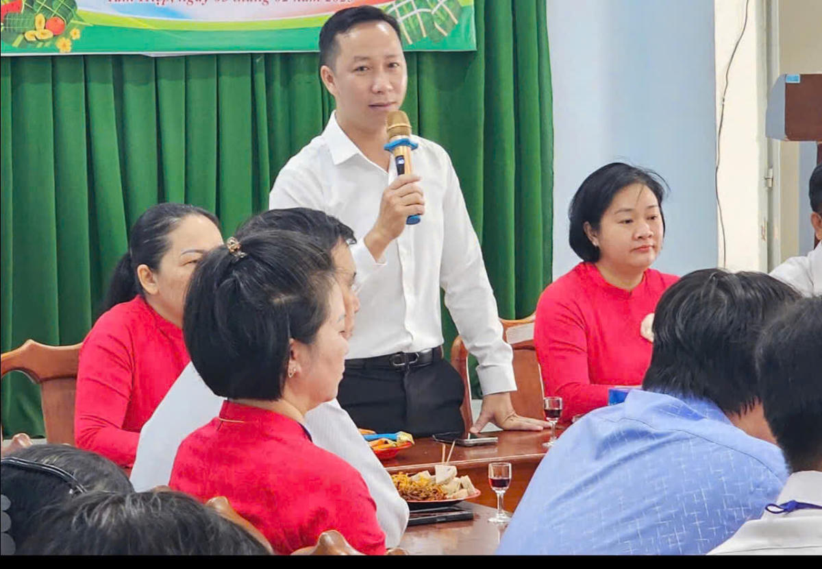 Ông Nguyễn Phong Phú – Trưởng phòng Văn hóa - Xã hội phường Trảng Dài, Đồng Nai. Ảnh: N.L