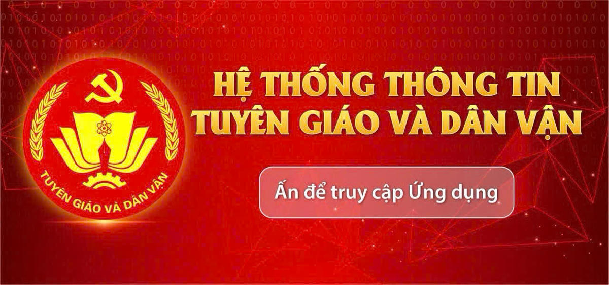 Ứng dụng Tuyên giáo và Dân vận - kênh thông tin chính thống của Đảng