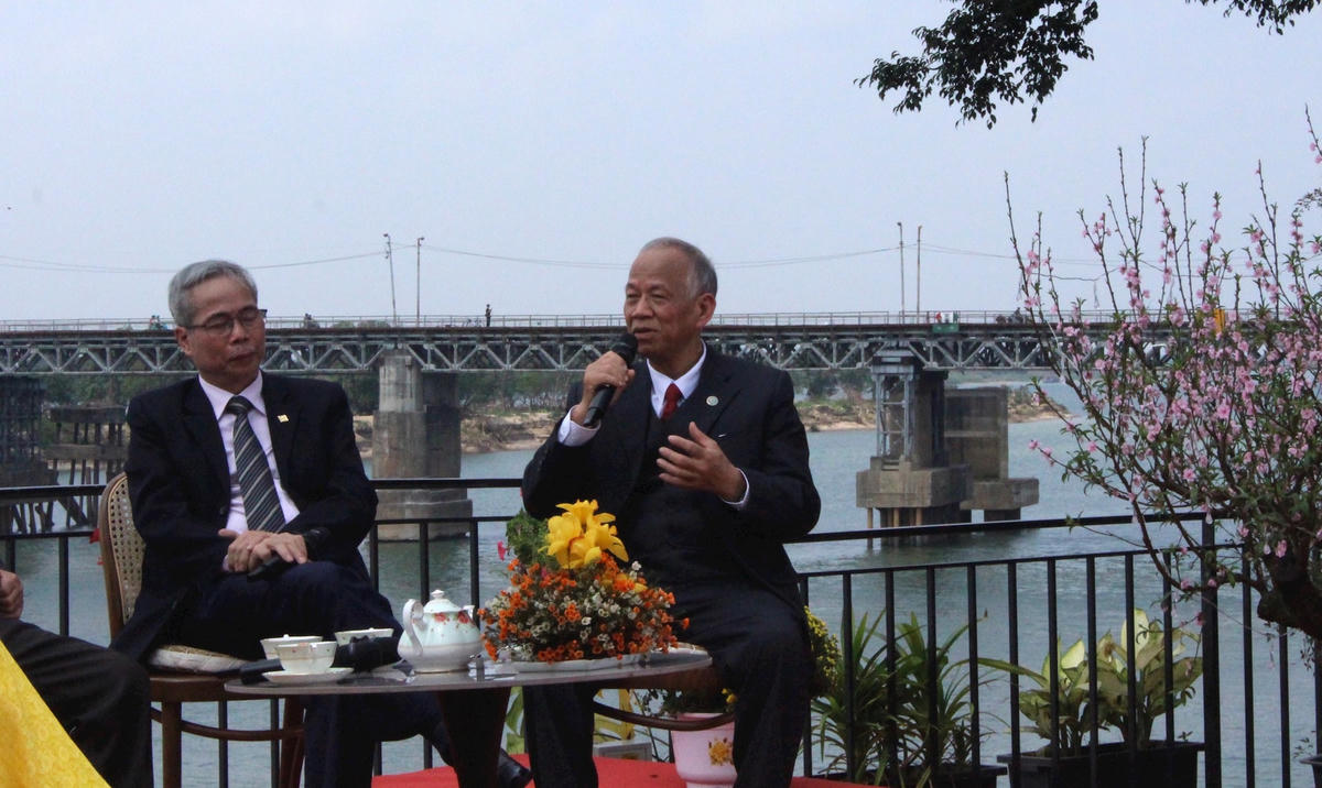 Tiến sĩ Nguyễn Minh Phong, Ủy viên Hội đồng Tư vấn kinh tế - Ủy ban Trung ương Mặt trận Tổ quốc Việt Nam chia sẻ. Ảnh: Đình Hiệp