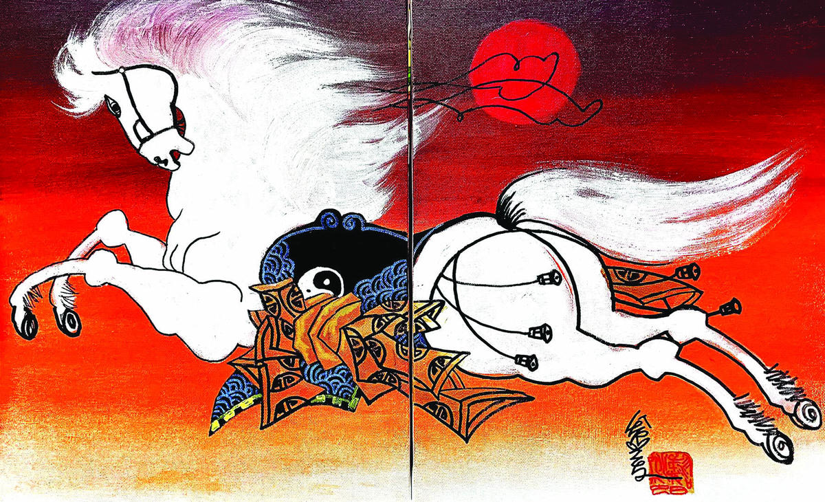 Sải cước tung bờm khắp bốn phương