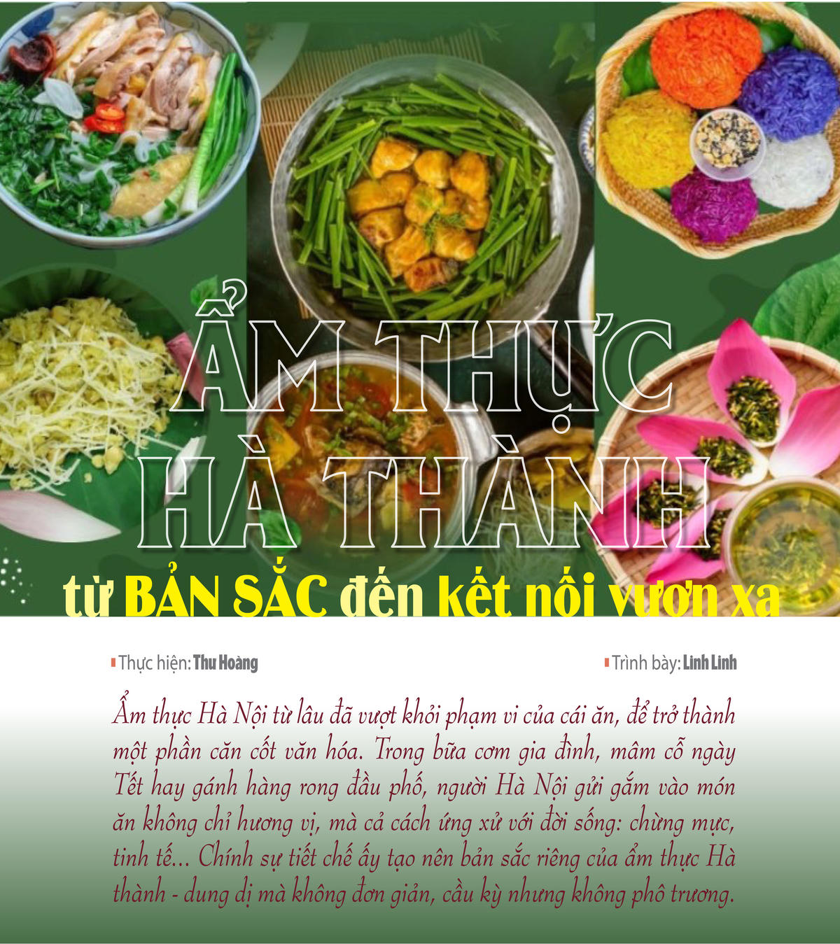 Ẩm thực Hà thành - từ bản sắc đến kết nối vươn xa