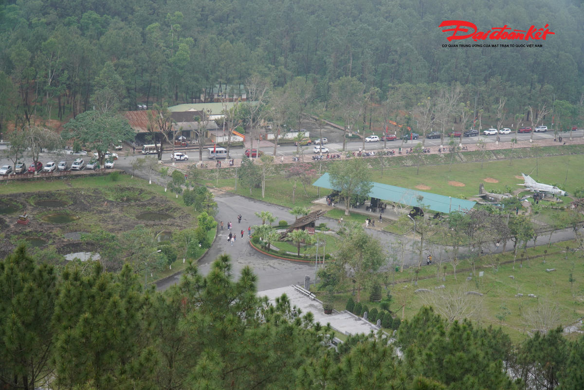 Tết ở khu di tích đặc biệt cũng hết sức lý thú.