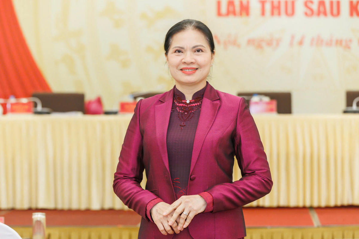 Ủy viên Trung ương Đảng, Phó Bí thư Thường trực Đảng ủy MTTQ, các đoàn thể Trung ương, Phó Chủ tịch - Tổng Thư ký UBTƯ MTTQ Việt Nam Hà Thị Nga.