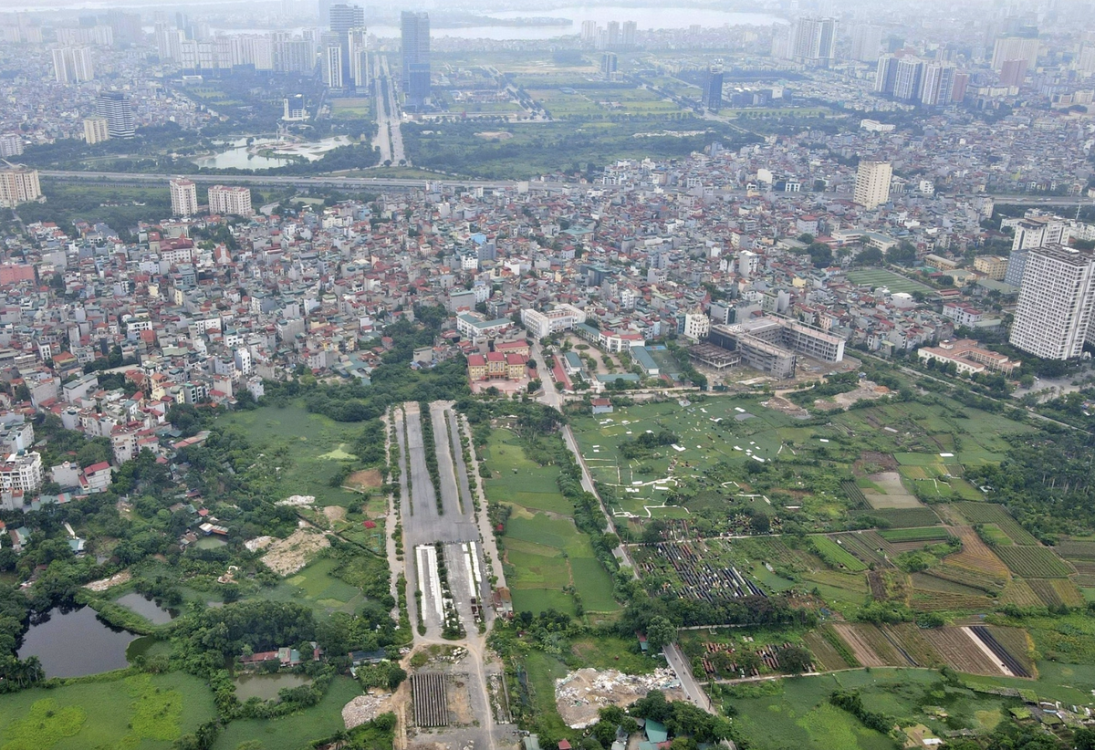 Dự án đường Tây Thăng Long đoạn qua phường Đông Ngạc đang gặp vướng mắc trong công tác giải phóng mặt bằng.