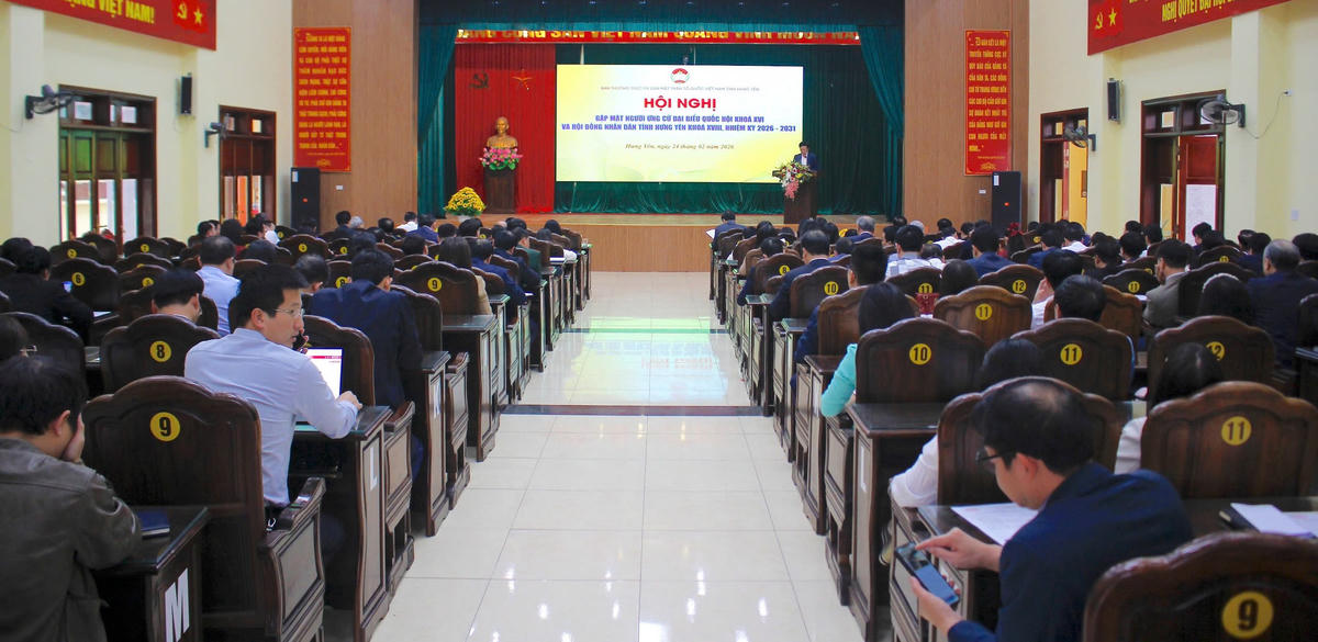 Quang cảnh buổi gặp mặt. Ảnh: Duy Hưng.