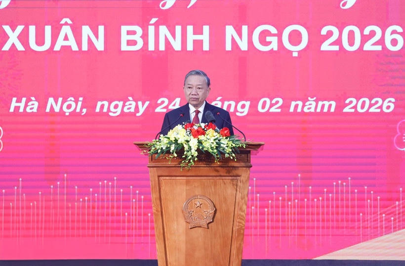 Tổng Bí thư Tô Lâm: TTXVN vươn lên ở tầm cao mới, xứng đáng là mạch máu thông tin tin cậy của đất nước