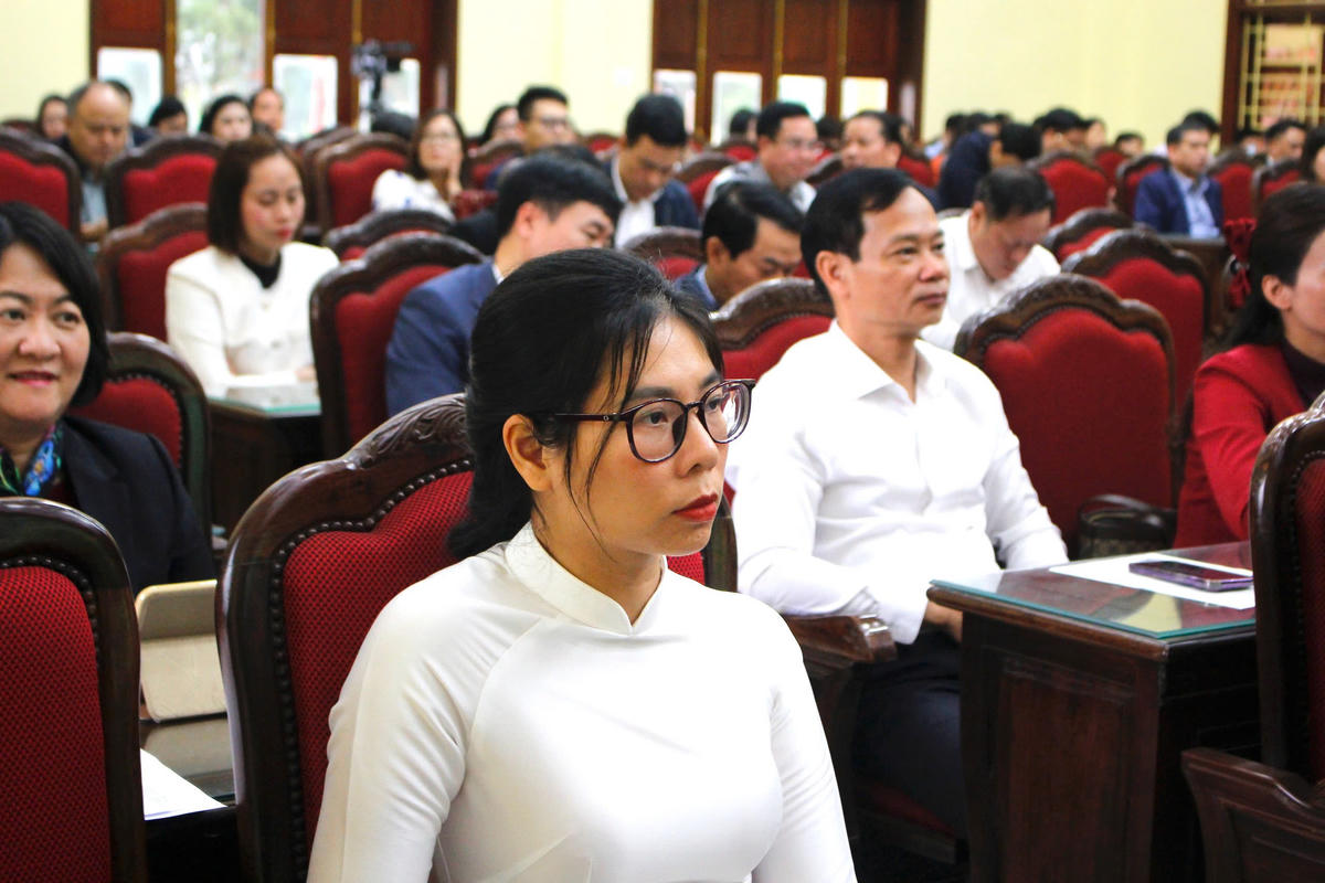 Đại biểu tham dự hội nghị. Ảnh: Duy Hưng.