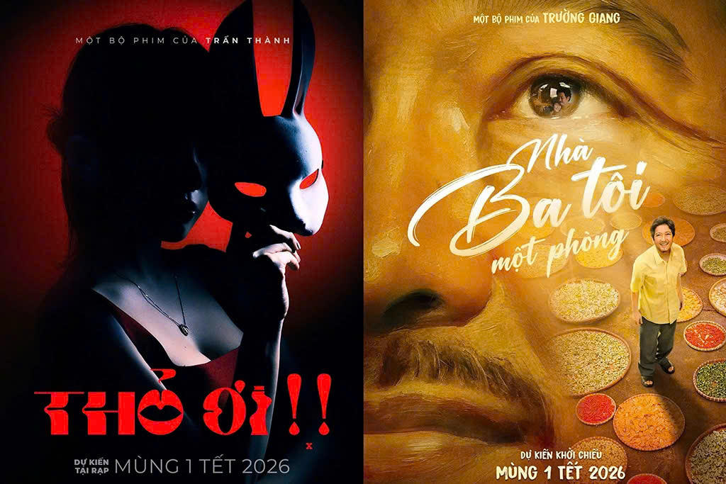 Đường đua phim Tết 2026 trở nên gay cấn với nhiều tác phẩm đa dạng nội dung.