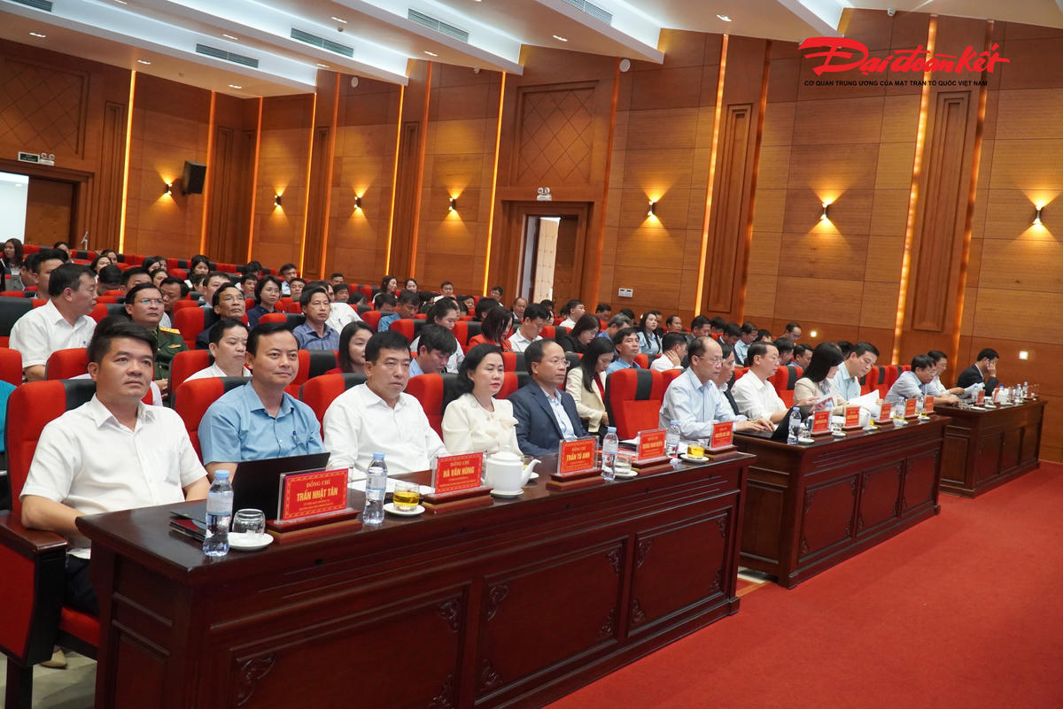 Đại biểu dự hội nghị. Ảnh: Hạnh Nguyên.
