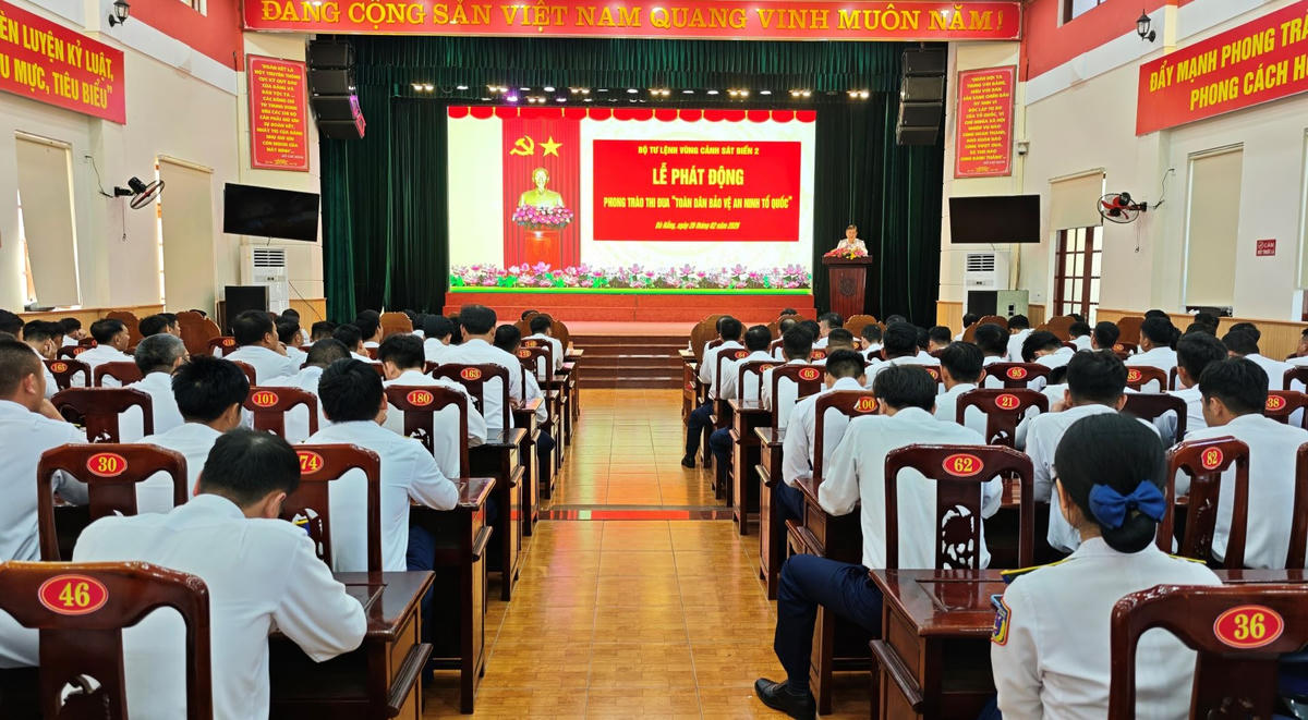 Quang cảnh lễ phát động. Ảnh: CV.