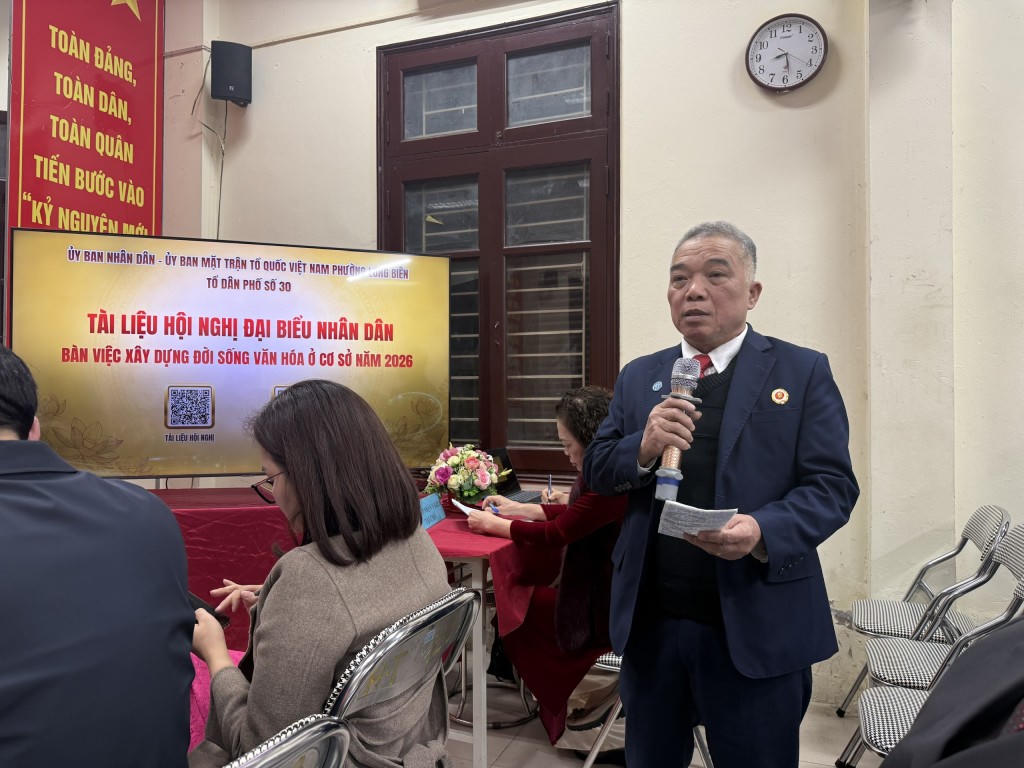 Khi người dân trực tiếp bàn việc xây dựng đời sống văn hóa