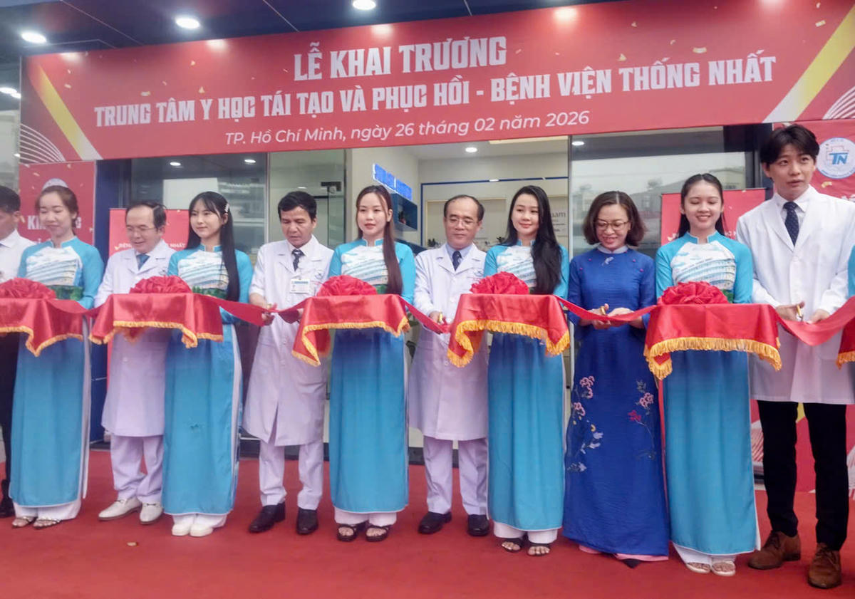 Quang cảnh lễ cắt băng khai trương trung tâm. Ảnh: S.X
