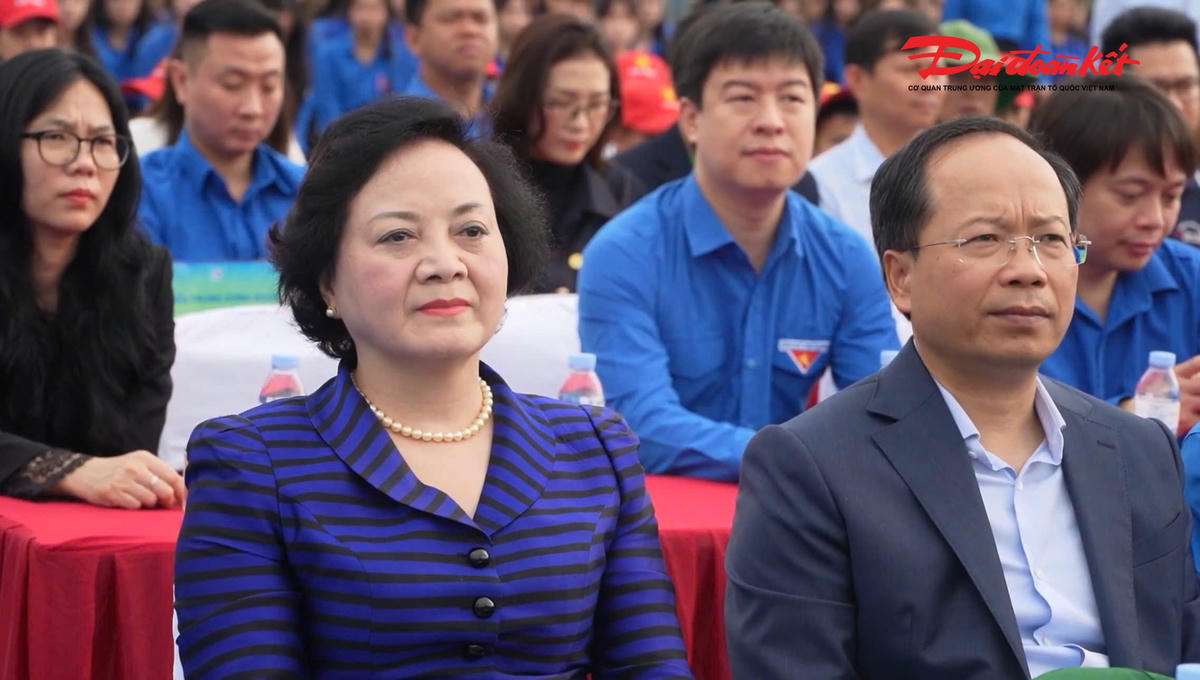  Bí thư Trung ương Đảng, Phó Thủ tướng Chính phủ Phạm Thị Thanh Trà tham dự Lễ Khởi động Tháng Thanh niên, phát động Tết trồng cây “Đời đời nhớ ơn Bác Hồ” Xuân Bính Ngọ. Ảnh: HN.&nbsp;