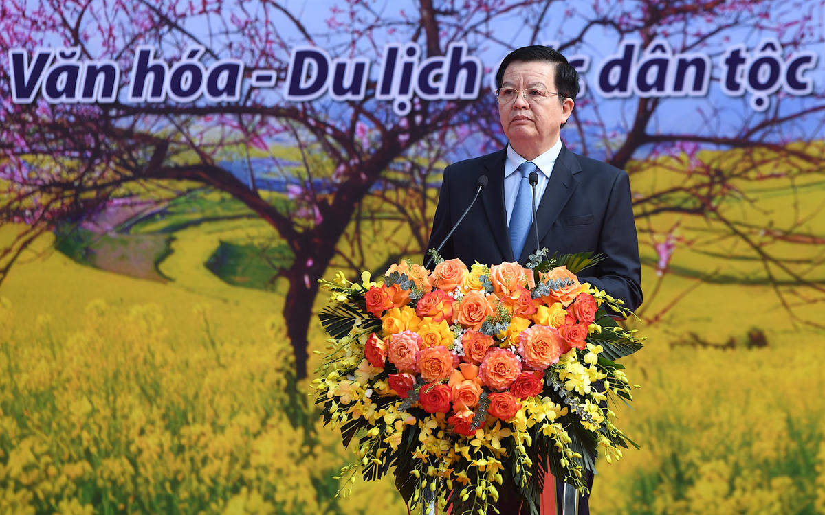 Phó Thủ tướng Chính phủ Mai Văn Chính phát biểu. Ảnh: Phạm Sỹ.