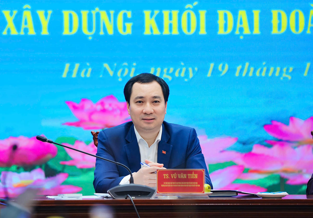 Ông Vũ Văn Tiến ứng cử đại biểu Quốc hội tại Đơn vị bầu cử số 6, thành phố Hải Phòng. Ảnh: BTG. 