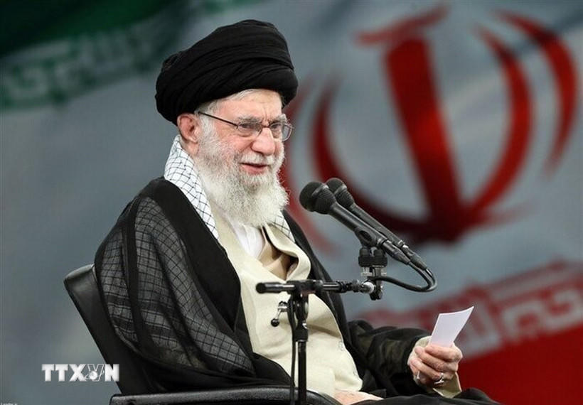 Lãnh tụ tối cao Iran Ayatollah Ali Khamenei. (Ảnh: IRNA/TTXVN).