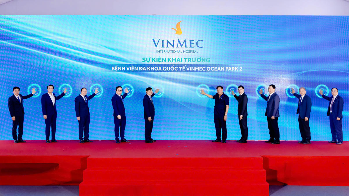 Bệnh viện Vinmec Ocean Park 2 chính thức khai trương và đi vào hoạt động.